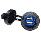 Tomada USB 12-24V 2 tomadas 2.1A Led Azul Tomada USB 12-24V 2 tomadas 2.1A Led Azul