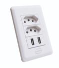 Tomada USB Duo