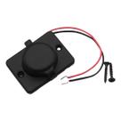 Tomada USB Dupla em ABS com Indicador em LED azul 12-24v