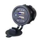 Tomada USB Para Carro, Moto E Quadriciclo Com Voltímetro Digital E Interruptor ON-OFF, Carregamento Tomada USB Para Carro, Moto E Quadriciclo Com Voltímetro Digital E Interruptor ON-OFF, Carregamento