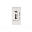 Tomada USB Pial Plus+ um Módulo Branco - Pial Legrand