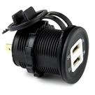 Tomada Usb Plástico Fêmea 12V