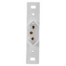 Tomada Vertical 2P+T 10A para Condulete - Ilumi - Compatível com Linha Inpol
