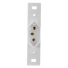 Tomada Vertical 2P+T 20A para Condulete - Compatível com Linha INPOL 250v