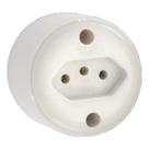 Tomada West Plug Redonda 10A 250v