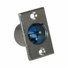 Tomada XLR Canon Macho de Painel para Microfone Kit 5 peças - Internacional