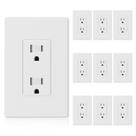 Tomadas de parede ELEGRP 15A 125V resistentes a adulterações Tomadas de parede ELEGRP 15A 125V resistentes a adulterações