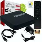 Tomate box Smart Android Tv 5G 4K 16GB BRINDE FONE OUVIDO