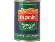 Tomate pelado cubos paganini pomodori pelati cubos 400g