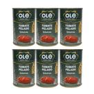 Tomate Pelado Inteiros Olé Lata 390g - Kit com 6 Unidades Tomate Pelado Inteiros Olé Lata 390g - Kit com 6 Unidades