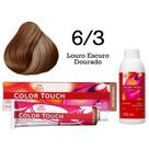 Tonalizante Color Touch 6.3 Louro Escuro Dourado Emulsão Ox Wella Professionals
