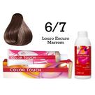 Tonalizante Color Touch 6.7 Louro Escuro Marrom Emulsão Ox Wella Professionals