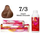 Tonalizante Color Touch 7.3 Louro Médio Dourado Emulsão Ox Wella Professionals