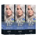 Tonalizante Keraton Ice Cinza Platinado - 3 Unidades - Kert Tonalizante Keraton Ice Cinza Platinado - 3 Unidades - Kert