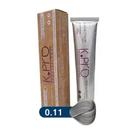 Tonalizante Profissional sem Amônia K.PRO Caviar Color 0.11 Corretor e Intensificador Cinza Soft 60g Tonalizante Profissional sem Amônia K.PRO Caviar Color 0.11 Corretor e Intensificador Cinza Soft 60g