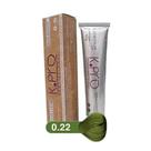 Tonalizante Profissional sem Amônia K.PRO Caviar Color 0.22 Corretor e Intensificador Verde Soft 60g