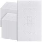 Tondiamo 100 Piezas Almohadillas Aislantes para Placas de Pared 6x11 cm de Espuma EVA