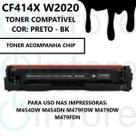 Toner 414x W2020 P/ M454DW M454DN M479FDW M479DW M479FDN Preto BK