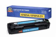 Toner Compatível Com Cf401a Cf501 201a 202a M252 M277 M254 M281 Ciano 1.3K