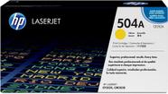 Toner LaserJet amarelo HP 504A original CE252A