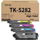 Toner para Impressora Laser Leming TK5282 Kit com 4 Unidades com Chip Toner para Impressora Laser Leming TK5282 Kit com 4 Unidades com Chip