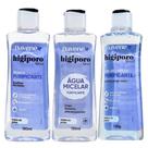 Tônico Sabonete Gel e Água Micelar Todos Tipos Pele Davene