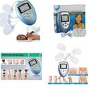 Tonificador fisioterapia acupuntura tens fes portátil digital eletrochoque massagem relaxamento