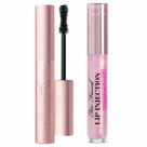 Too Faced Kit - Máscara de Cílios + Gloss Labial Clear