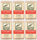 Toothpalitos, Tea Tree Therapy, canela, 600 unidades, pacote com 6