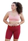 Top Academia Fitness Blusa Feminina Cropped Ginástica Casual Confort Alça Ombro Treino Musculação