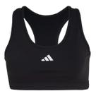 Top Adidas Poliamida Suporte Médio Treino Feminino - Preto - M