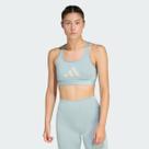 Top Adidas PWRCT BL Feminino Verde Top Adidas PWRCT BL Feminino Verde