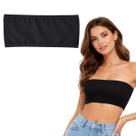 Top Adulto Suplex Liso Roupa Feminina Fantasia Carnaval tamanho:Preto Top Adulto Suplex Liso Roupa Feminina Fantasia Carnaval tamanho:Preto