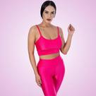 Top Alcinha 3D com Bojo Pink