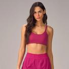 Top Alto Giro Abertura Costas SM25 Roxo Cereja