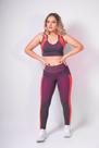 Top Azzam Fit Duo Azul e Vermelho Sintonia