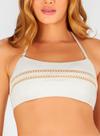 Top Banho de Mar 622.105 Feminino Alças Removíveis Crochê T. P/GG
