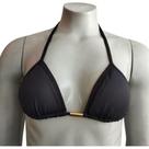 Top biquini cortininha preto Top biquini cortininha preto