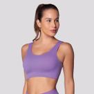 Top Canelado Selene Sem Costura Feminino Lilás