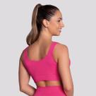 Top Canelado Selene Sem Costura Feminino Pink