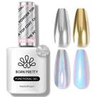 Top Coat Gel Born Pretty Cromado - Pó para Unhas 15ml Top Coat Gel Born Pretty Cromado - Pó para Unhas 15ml