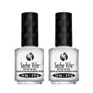 Top Coat Seche Vite Dry Fast para esmaltes de unhas (2 pacotes, 15 mL) Top Coat Seche Vite Dry Fast para esmaltes de unhas (2 pacotes, 15 mL)