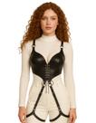 Top Corset Harness C/ Fivelas Reguláveis Top Corset Harness C/ Fivelas Reguláveis