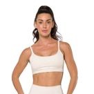 Top Costas Nua Treino Beach Tennis Poliamida Summer Pro OFF WHITE com Bojo