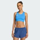 Top Cropped Adidas Adizero Feminino Azul