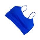Top cropped alcinha com bojo proteção uv poliamida plus size Top cropped alcinha com bojo proteção uv poliamida plus size
