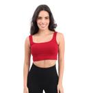 Top Cropped Canelado Fitness Academia Feminino