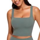 Top Cropped CRZ YOGA Butterluxe com Decote Quadrado e Bojo Removível G