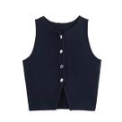 Top Cropped de Malha Branca Feminino - Verão 2024 - Estilo Streetwear