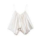 Top Cropped Elegante De Cetim Sem Mangas Para Mulheres, Top Sexy Costas Nuas Para Festas Com Alças